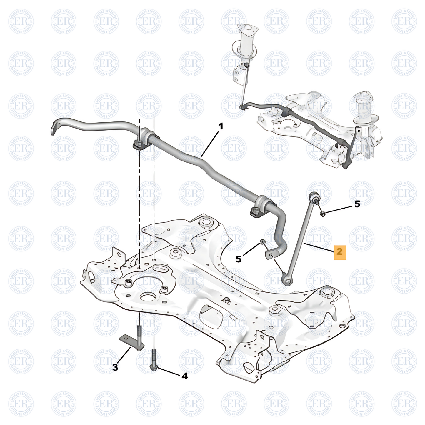 Bieleta Barra Estabilizadora (Muñeco)